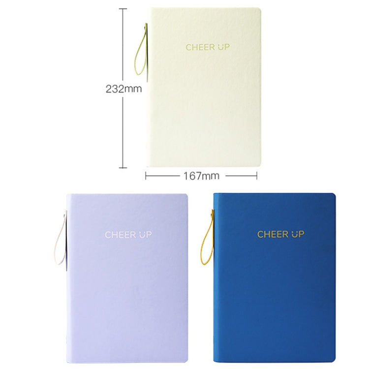 A5 Fresh And Simple Flipchart Notebook Customized Disassembly Notes(Milk Apricot) - Notebooks by buy2fix | Online Shopping UK | buy2fix