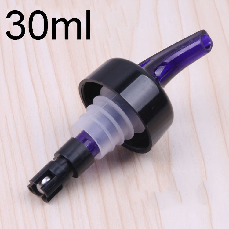 Quantitative Wine Pourer Red Wine Cork Wine Stopper  30ml Purple - Bottle Stopper by buy2fix | Online Shopping UK | buy2fix