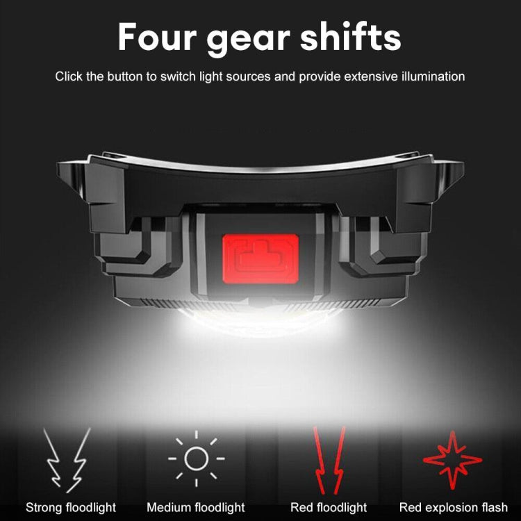 3 in 1 Mini Flashlight Wrist Light Headlight Waist Bag Light - Mini Flashlight by buy2fix | Online Shopping UK | buy2fix