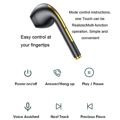 X1 TWS  LED Digital Display Wireless Noise Reduction Sport Bluetooth Headphone(Purple) - TWS Earphone by buy2fix | Online Shopping UK | buy2fix