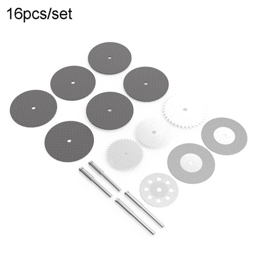 HILDA 16pcs /Set Cutting Angle Mill Accessories Grinding Accessories Set - Abrasive Tools & Accessories by HILDA | Online Shopping UK | buy2fix