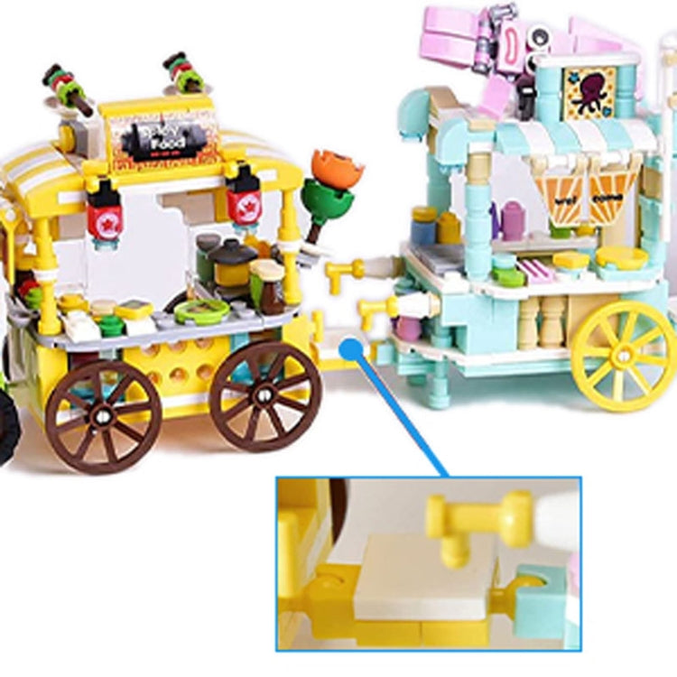 LELE BROTHER Children Assembling Mini City Street Scene Building Blocks, Style: 8537-7 Audiovisual Store - Building Blocks by LELE BROTHER | Online Shopping UK | buy2fix