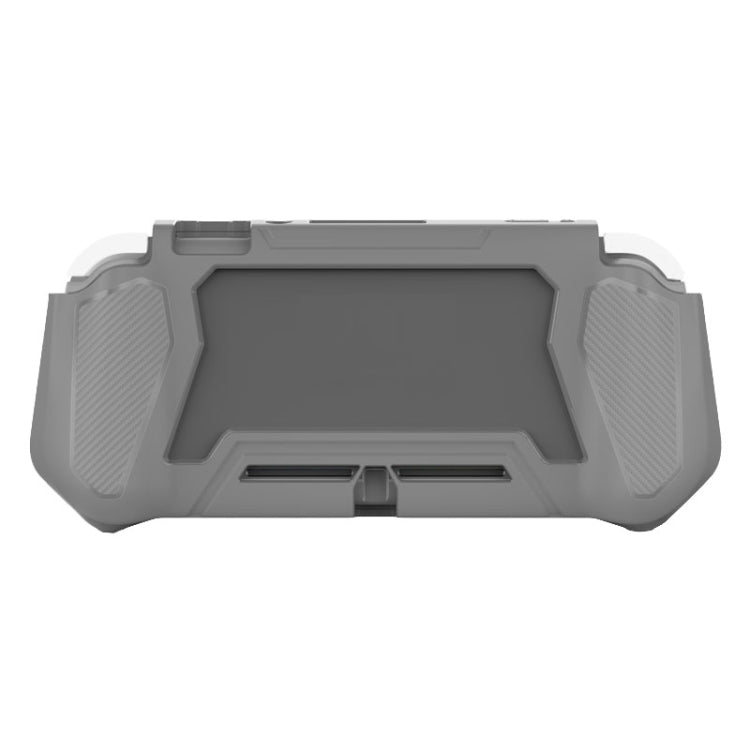 For Nintendo Switch Lite Full Cover Protective Shell TPU Console Case(Gray) - Cases by buy2fix | Online Shopping UK | buy2fix