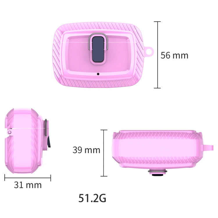 For Beats Studio Buds PC Hard Shell Anti-fall Bluetooth Earphone Protective Case(Pink) - Other Case by buy2fix | Online Shopping UK | buy2fix