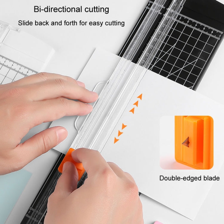 HUANMEI For A3 A4 A5 Paper Cutter With Pull-out Ruler DIY Small Portable Photo Die Cutting Machine(White) - Paper Trimmer by HUANMEI | Online Shopping UK | buy2fix