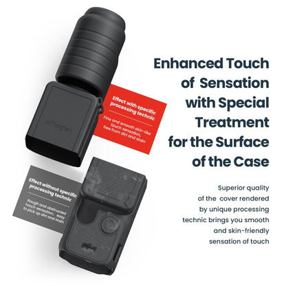For DJI Osmo Pocket 3 AMagisn Silicone Protection Case Movement Camera Accessories, Style: 7 In 1 Black - Case & Bags by aMagisn | Online Shopping UK | buy2fix
