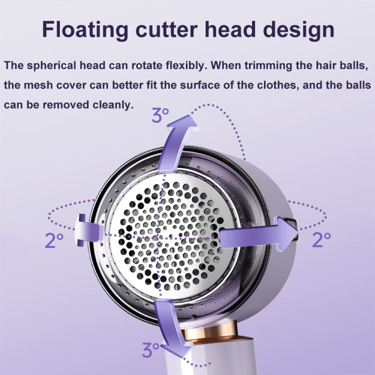 Electric Hair Ball Trimmer Household Hair Removal Ball Tool Shaver, Color: Digital-Beige - Sponges, Cloths & Brushes by buy2fix | Online Shopping UK | buy2fix