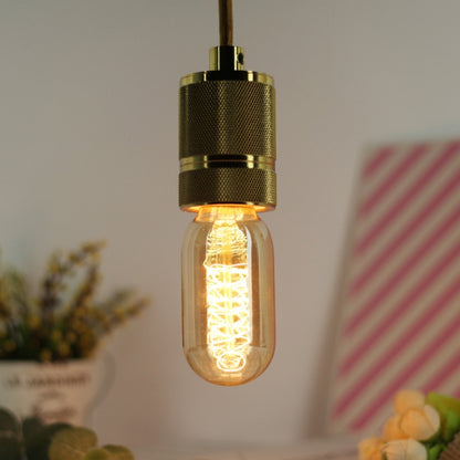 4pcs /Box T45 LED Lamp Fixture Illuminator Vintage Lights, Power: 120V 40W(Spiral Gold) - LED Blubs & Tubes by buy2fix | Online Shopping UK | buy2fix