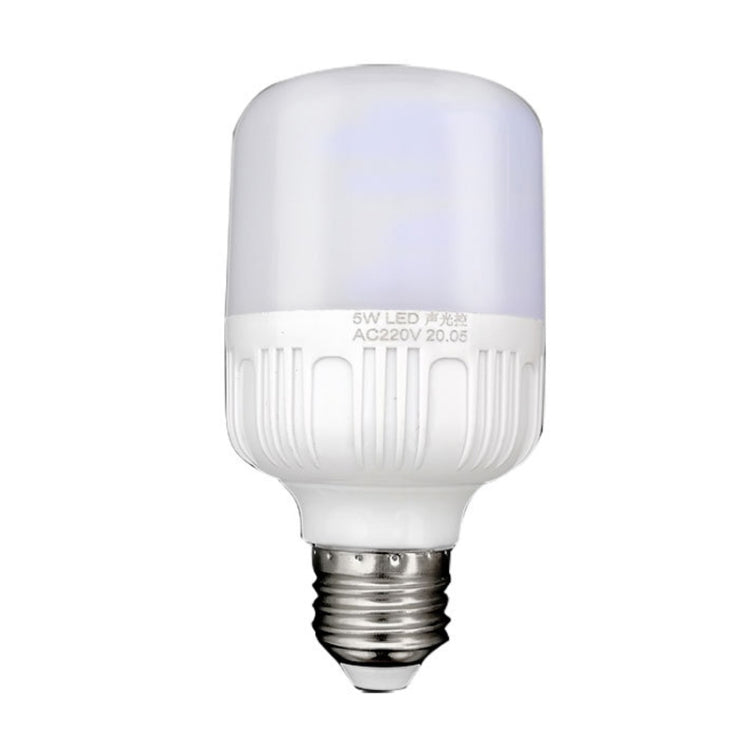 E27 LED Sound/Light Control Bulb Stair Corridor Human Body Sensor Light, Power: 3W(Premium) - LED Blubs & Tubes by buy2fix | Online Shopping UK | buy2fix