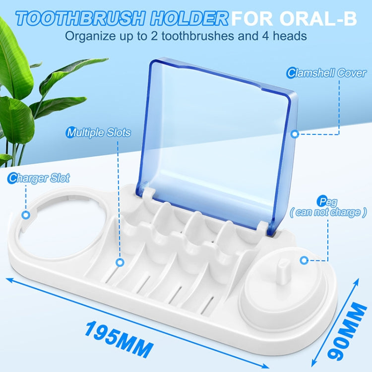 For Braun Oral B Toothbrush Holder Bracket With 3757 Charger Hole Right - Toothbrushes by buy2fix | Online Shopping UK | buy2fix
