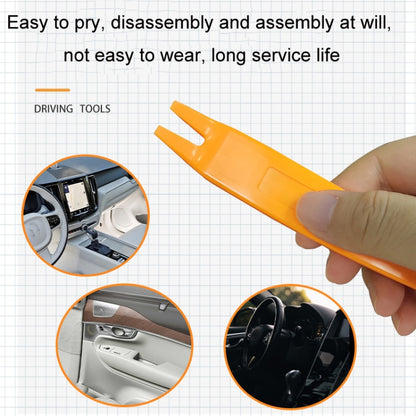 10pcs Driving Recorder Hidden Wire Car Audio Disassembly Assembly Tool, Color: Orange - Hand Tool Sets by buy2fix | Online Shopping UK | buy2fix
