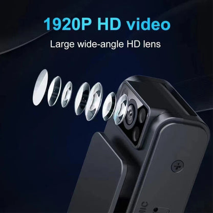 L8  1080P Video Recorder 130 Degree Wide Angle Lens Camera With Back Clip Infrared Night Vision - Digital Video Recorder by buy2fix | Online Shopping UK | buy2fix