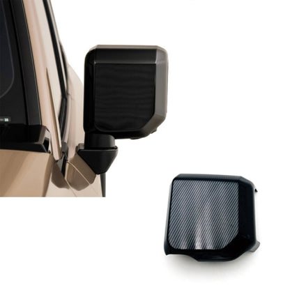 For 2024 Toyota Prado/Land Cruiser LC250 Right Hand Drive Mirror Cover(Carbon Fiber) - Convex Mirror & Accessories by buy2fix | Online Shopping UK | buy2fix