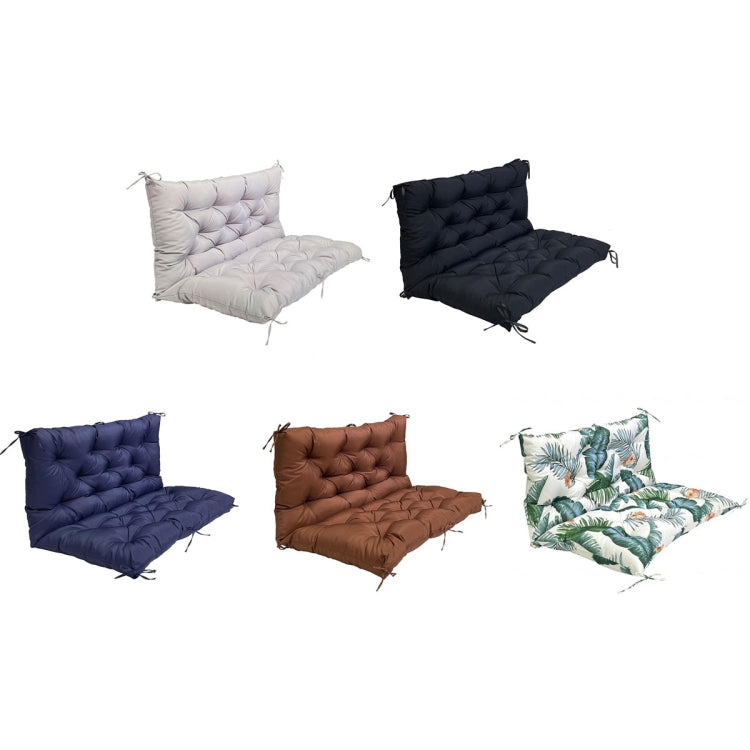 Outdoor Home Patio Soft Waterproof Sunscreen Bench Chair Cushion, Size: 150x100x10cm(Dark Coffee) - Cushions & Pillows by buy2fix | Online Shopping UK | buy2fix