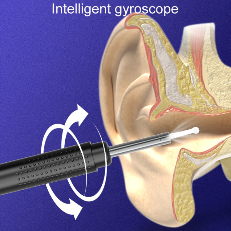 Household Visual Ear Excavator High-Definition Ear Wax Removal Picking Stick(Black) - Ear Care Tools by buy2fix | Online Shopping UK | buy2fix