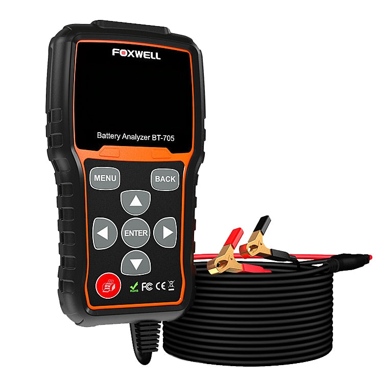 FOXWELL BT705 12V 24V Car Battery Test Analyzer Cranking and Charging System Test - Electronic Test by FOXWELL | Online Shopping UK | buy2fix