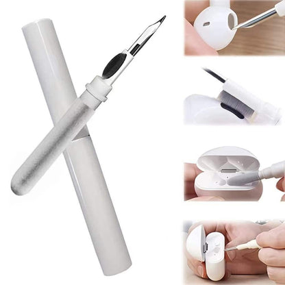 5pcs SM-116 3-in-1 Multifunctional Bluetooth Earphone Cleaning Pen Keyboard Cleaning Brush Set(White) - Other Accessories by buy2fix | Online Shopping UK | buy2fix