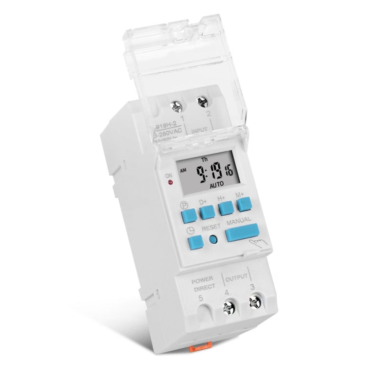 SINOTIMER TM919H-5V 16A DIN Rail 4 Pins Voltage Output Digital Switch Timer Automatic Cycle Timing Controller - Switch by SINOTIMER | Online Shopping UK | buy2fix