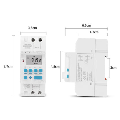 SINOTIMER TM919H-3 24V 16A DIN Rail 4 Pins Voltage Output Digital Switch Timer Automatic Cycle Timing Controller - Switch by SINOTIMER | Online Shopping UK | buy2fix