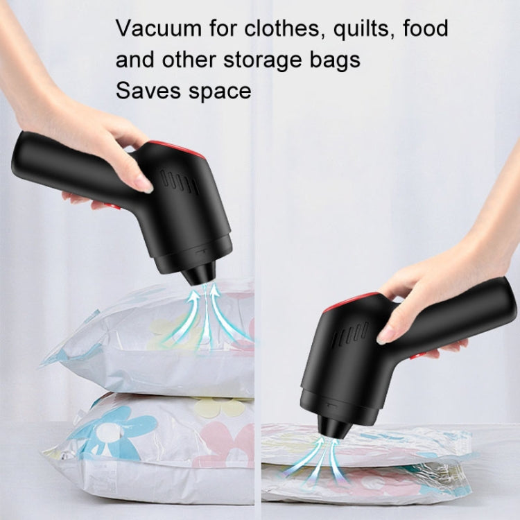 Wireless Charging Car Vacuum Cleaner Mini Handheld High Power Wet and Dry Vacuum Cleaner, Color: White - Vacuum Cleaner by buy2fix | Online Shopping UK | buy2fix