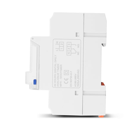 SINOTIMER  TM929AKL 85-265V 16A 24hrs Digital Analogue Din Module Time Switch With Backlight - Switch by SINOTIMER | Online Shopping UK | buy2fix