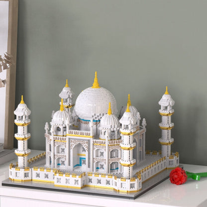 4036pcs /Box High Difficulty Micro-Particle Taj Mahal Castle Building Blocks Children Puzzle Toys Festival Gift - Building Blocks by buy2fix | Online Shopping UK | buy2fix