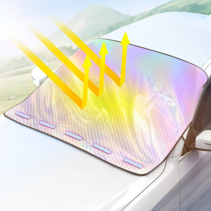 Car Laser Front Windshield Sun Protection Heat Insulation Sunshade, Size: Small - Window Foils & Solar Protection by buy2fix | Online Shopping UK | buy2fix