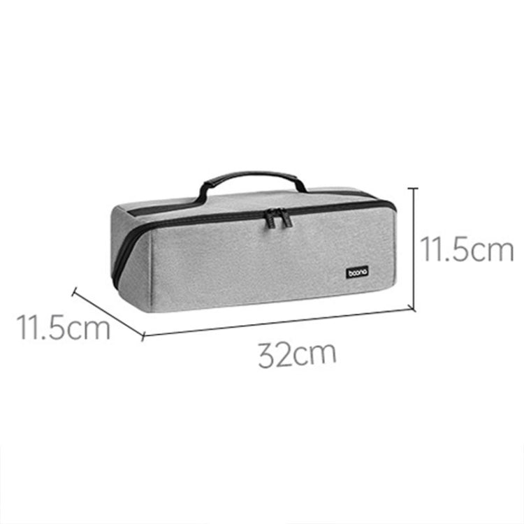 For Dyson Baona BN-DS010 Large Capacity Waterproof Hair Dryer Storage Bag(Gray) - For Dyson Accessories by Baona | Online Shopping UK | buy2fix