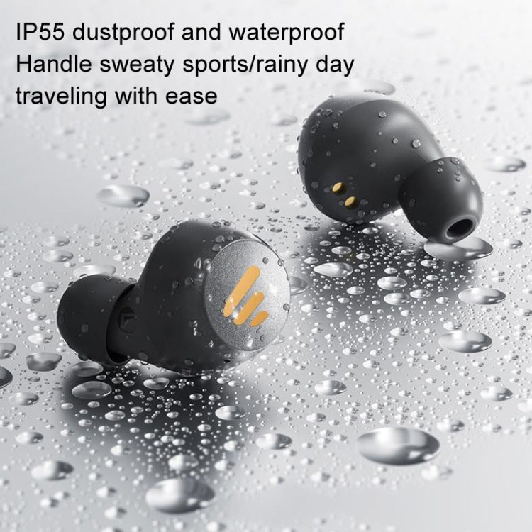 Edifier XS3 In-Ear Bluetooth Earphones Wireless Noise Reduction Sports Wireless Earphones Standard(Gray) - Bluetooth Earphone by Edifier | Online Shopping UK | buy2fix