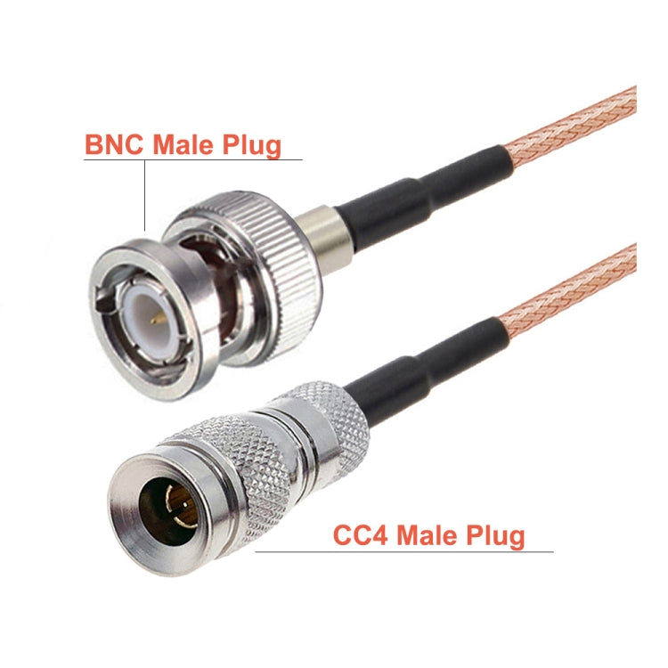 20cm BNC Male To CC4 Male Cable RG179 RF Adapter Wire - Connectors by buy2fix | Online Shopping UK | buy2fix