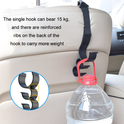 1pair Car Seat Back Umbrella Fixed Storage Hook, Style: Adjustable - Stowing Tidying by buy2fix | Online Shopping UK | buy2fix