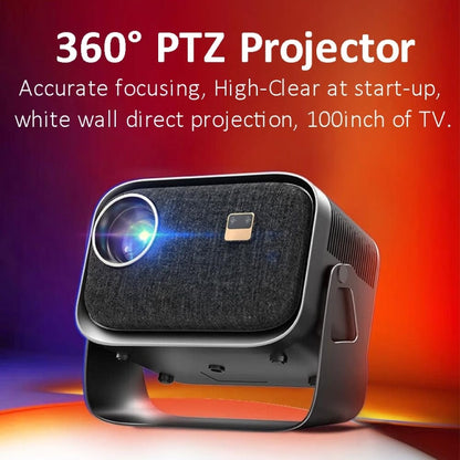 Same Screen Version For Mobile Phone Portable Mini Projector Smart Home Theater(UK Plug) - Mini Projector by buy2fix | Online Shopping UK | buy2fix