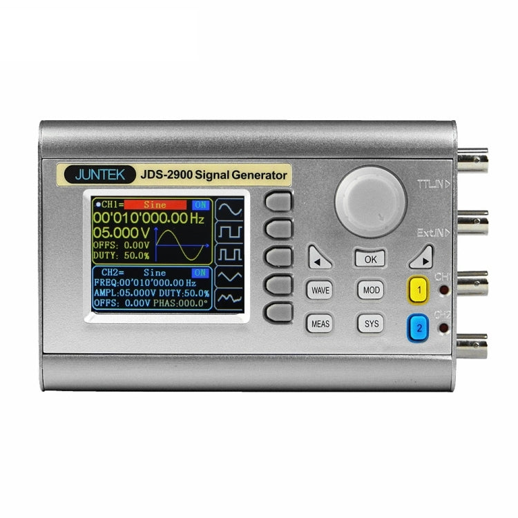 JUNTEK Programmable Dual-Channel DDS Function Arbitrary Waveform Signal Generator, Frequency: 50MHz(EU Plug) - Other Tester Tool by buy2fix | Online Shopping UK | buy2fix