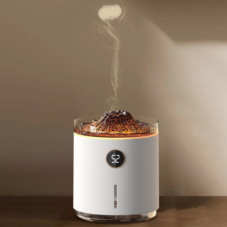 HX127 Mini Volcano Lava Aromatherapy Diffuser Small Household Atmosphere Humidifier, Color: Black - Air Purifiers & Accessories by buy2fix | Online Shopping UK | buy2fix