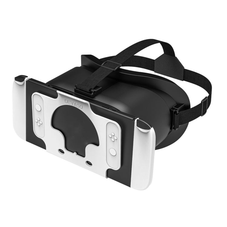 DEVASO Compatible With Switch / Switch OLED Gaming Console VR Glasses(Black White) - VR Headset by DEVASO | Online Shopping UK | buy2fix