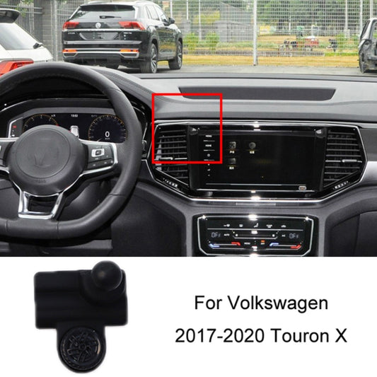 For Volkswagen Car Air Outlet Modified Mobile Phone Holder Base, Model: 17-20 Touron X - Special Car Holders by buy2fix | Online Shopping UK | buy2fix