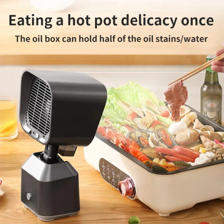 Desktop Range Hood Barbecue Small Movable Liftable Extractor Hood 2 Wind Speeds Adjust US Plug - Range Hoods & Accessories by buy2fix | Online Shopping UK | buy2fix