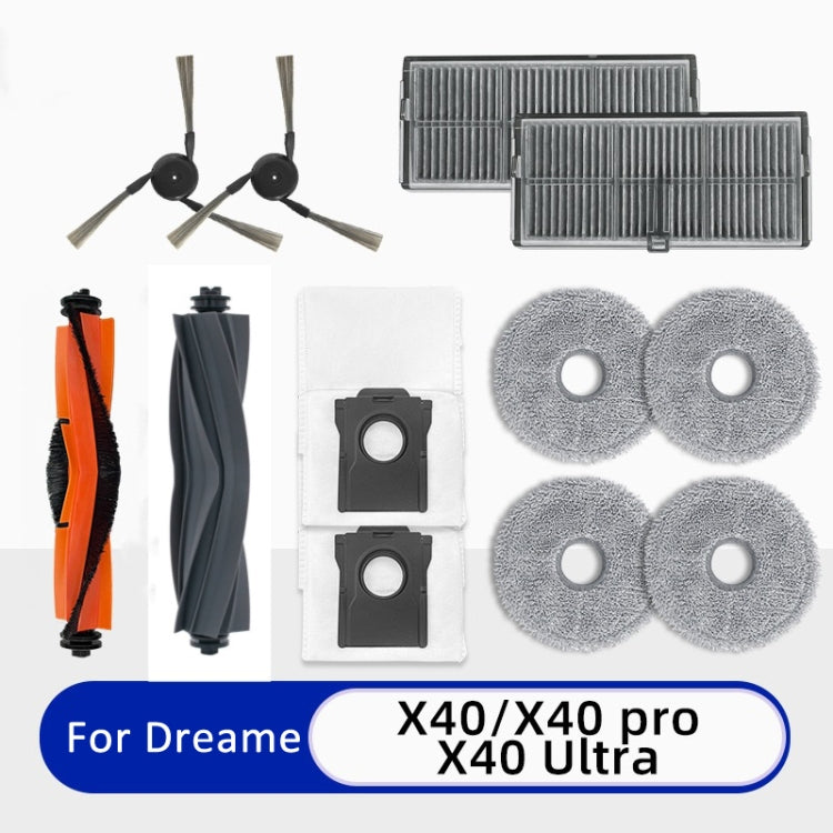 For Dreame X40 Pro / X40 Ultra Robot Vacuum Replacement, Spec: Side Brush - For Xiaomi Accessories by buy2fix | Online Shopping UK | buy2fix