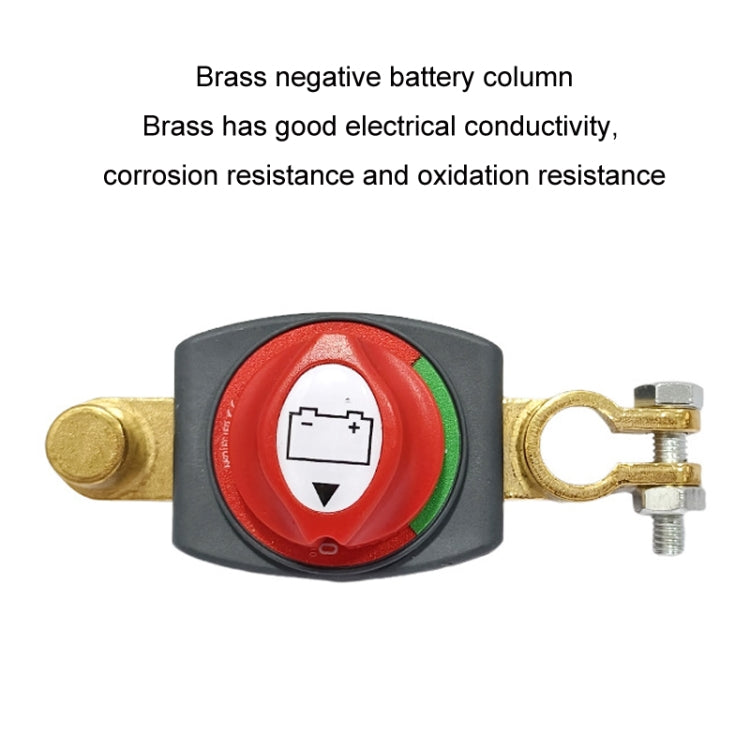 12V/24V Car Battery Negative Disconnect Switch Modification(Copper Head Type) - Car Switches by buy2fix | Online Shopping UK | buy2fix