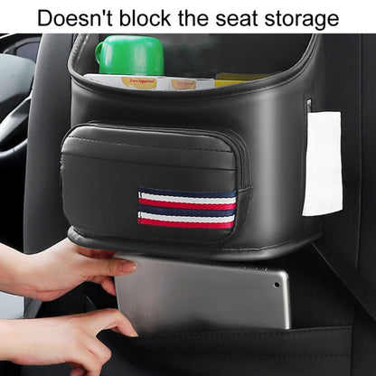 Car Seatback Storage Hanging Bag Vehicle Multifunctional Storing Tissue Box, Style: With Bulit-In Bucket - Stowing Tidying by buy2fix | Online Shopping UK | buy2fix