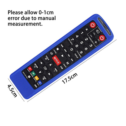 For Samsung BN59-01199F / AK59-00172A / BN59-01175C Remote Control Silicone Protective Cover(Black) - Remote Control Covers by buy2fix | Online Shopping UK | buy2fix