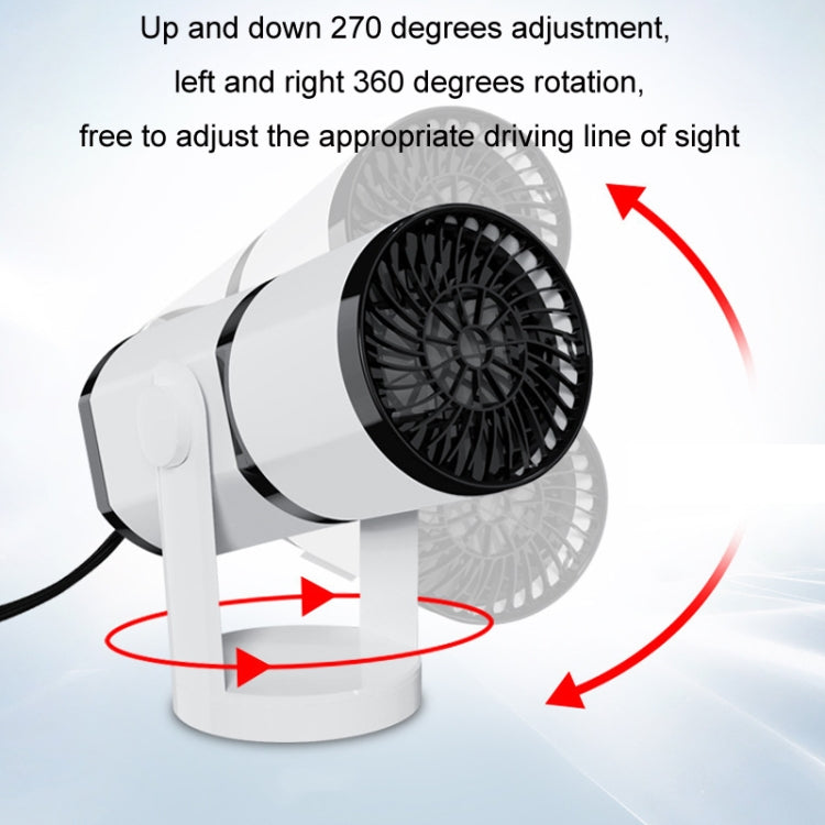 12V Winter Car Heater Foldable Rotating Defrost Mist Electric Heater(9096A) - Heating & Fans by buy2fix | Online Shopping UK | buy2fix