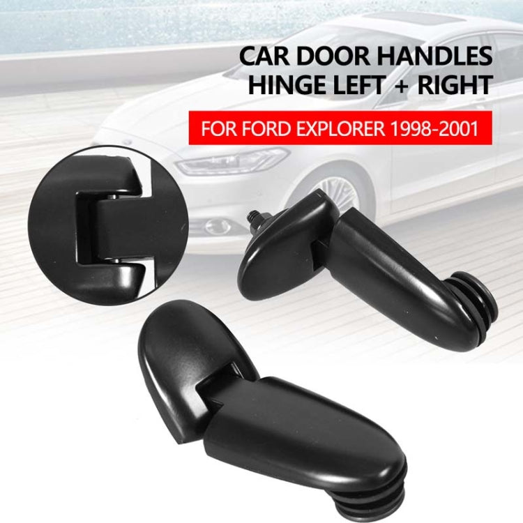 1pair Vehicle Door Handle Hinges For Ford Explorer 1998-2001, Size: 926-132(Black) - Door Handles by buy2fix | Online Shopping UK | buy2fix