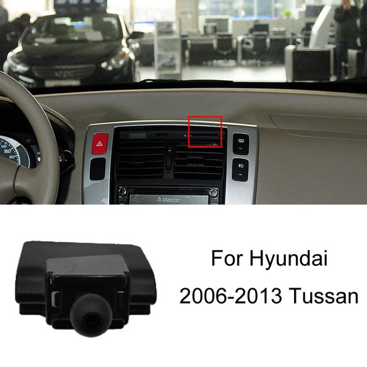 For Hyundai Car Special Mobile Navigation Bracket Base, Model: 06-13 Tussan - Special Car Holders by buy2fix | Online Shopping UK | buy2fix