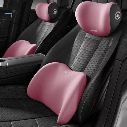 Car Mmemory Foam Support Driving Cushion, Color: Pink Lumbar Support - Seat Accessories by buy2fix | Online Shopping UK | buy2fix