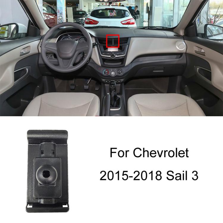 For Chevrolet Car Special Mobile Phone Navigation Bracket Base, Model: 15-18 Sail 3 - Wireless Charger Holders by buy2fix | Online Shopping UK | buy2fix