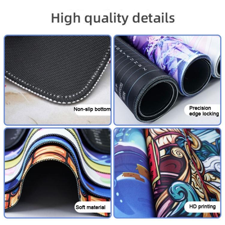 Large Abstract Mouse Pad Gamer Office Computer Desk Mat, Size: 300x700x2mm(Abstract Fluid 15) - Mouse Pads by buy2fix | Online Shopping UK | buy2fix