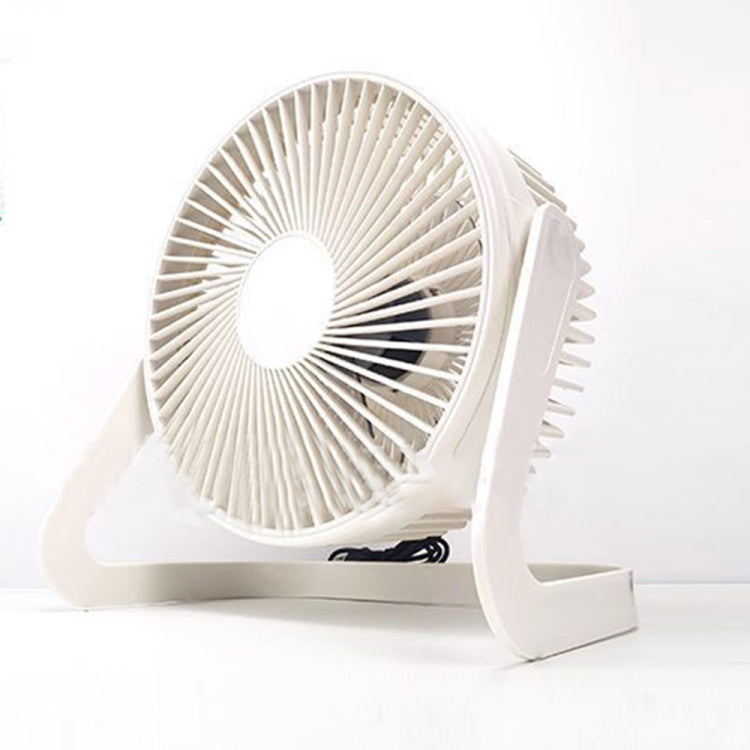 Desktop Mini USB Electric Fan (White) - Electric Fans by buy2fix | Online Shopping UK | buy2fix