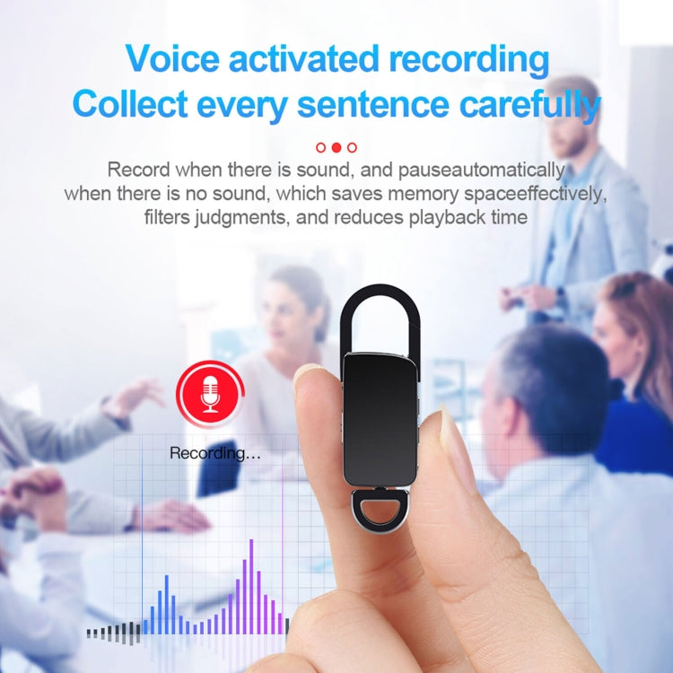 S20 16GB Keychain HD Noise Reduction Portable Recording Pen - U-Disk Recorder by buy2fix | Online Shopping UK | buy2fix