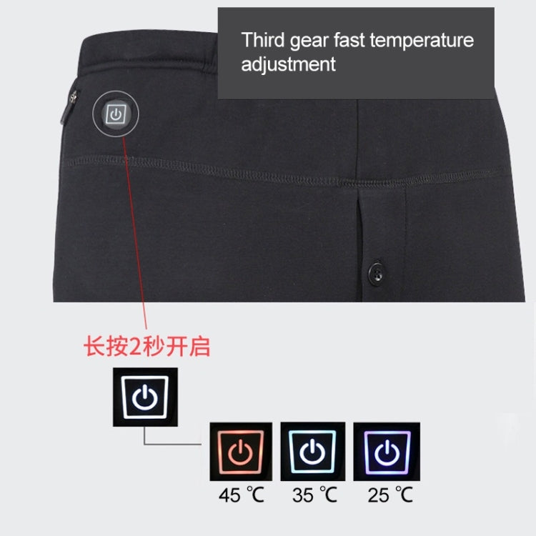 USB Secure Smart Thermostat Hair Hot Pants for Women (Color:Black Size:XL) - Casual Pants by buy2fix | Online Shopping UK | buy2fix